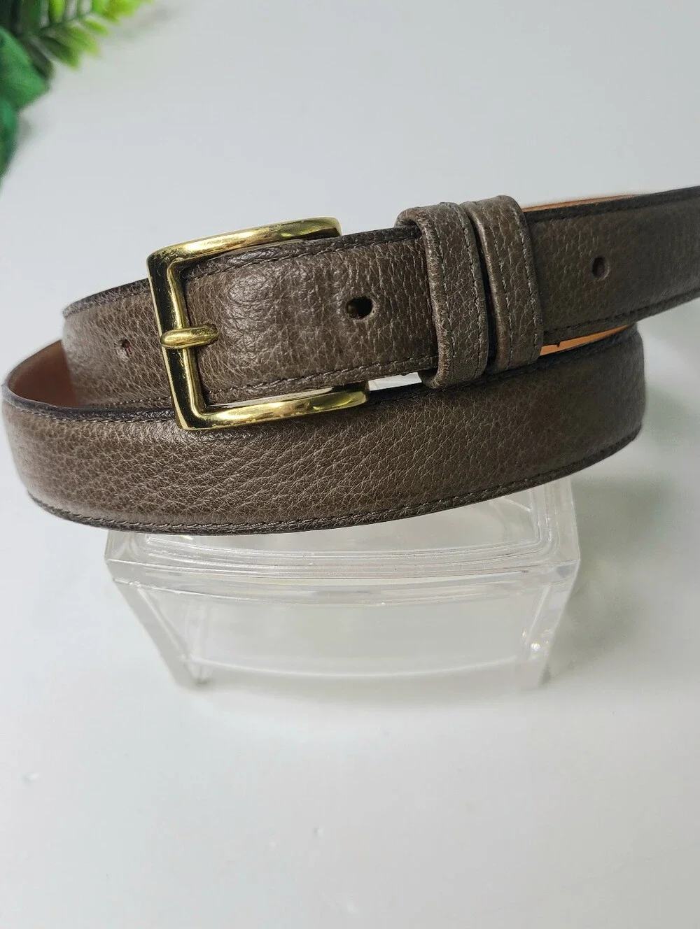 Coach Genuine Naturally Shrunken Pigskin Made in New York City Vintage Belt